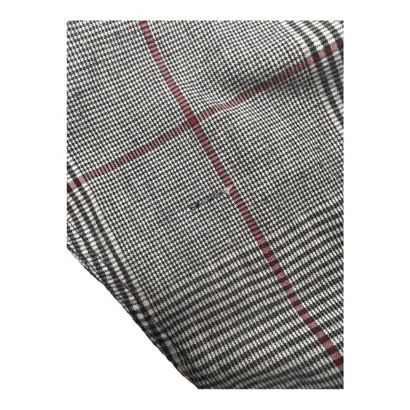 Sperry Top Sider Men's Long Sleeve Button Down Check/Plaid Black/Red Large - Picture 5 of 5